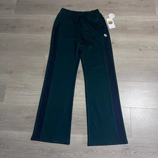 NWT VUORI Courtisde Track Pant Forest Green Wide Leg Athleisure Womens Small S