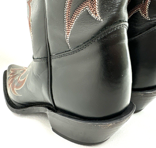Vintage Tony Lama Womens Boots C2527 Stallion Americana Leather Western 6 B USA - Picture 13 of 21