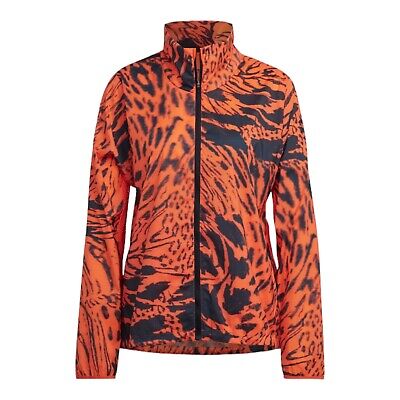 Adidas Running Fast Running Jacket HL1995 Orange / Black Adidas Running Fast Running Jacket HL1995 Orange / Black