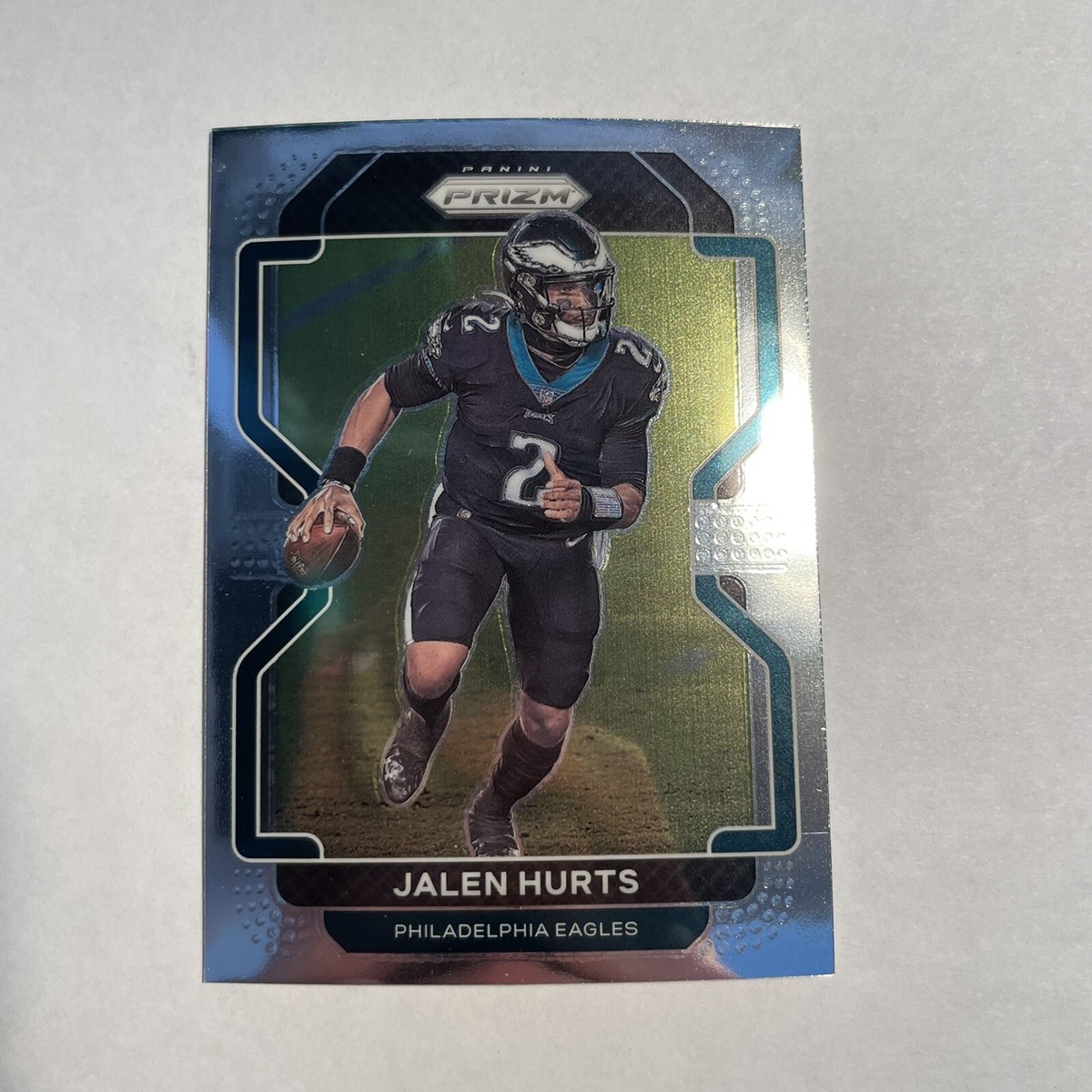 2021 Prizm Jalen Hurts Base #221 Eagles Super Bowl