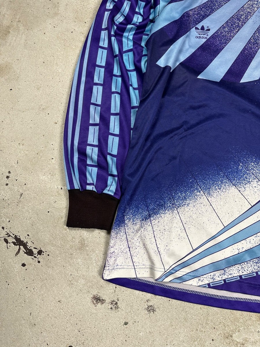 Vintage 90s Adidas Template Goalkeeper Long Sleeve Jersey GK | eBay