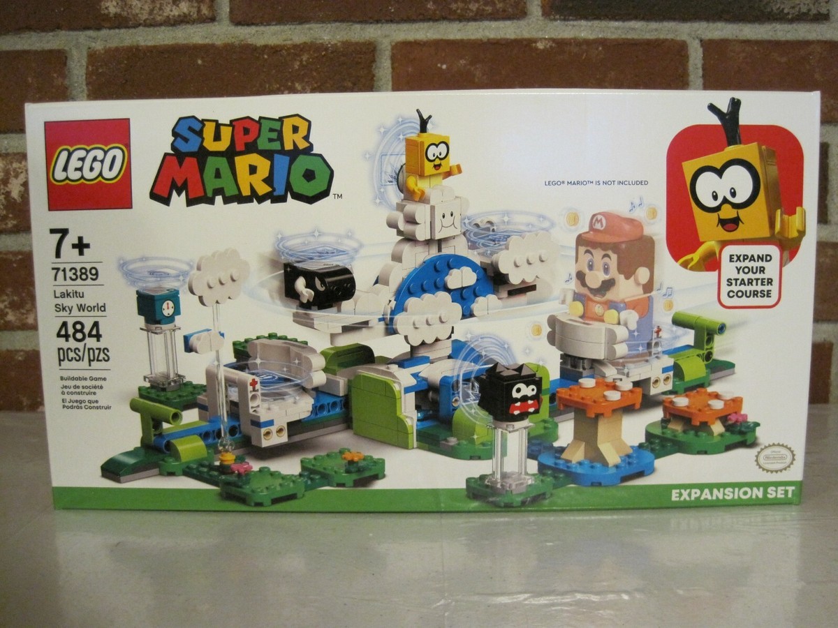 2021 LEGO SUPER MARIO 71389 LAKITU SKY WORLD EXPANSION SET(484