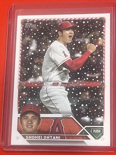 2023 Topps Holiday Base Shohei Ohtani  #H17 Los Angeles Angels