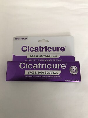 Cicatricure Scar Reducing Cream, Face & Body Scar Gel, 1 oz (30g)