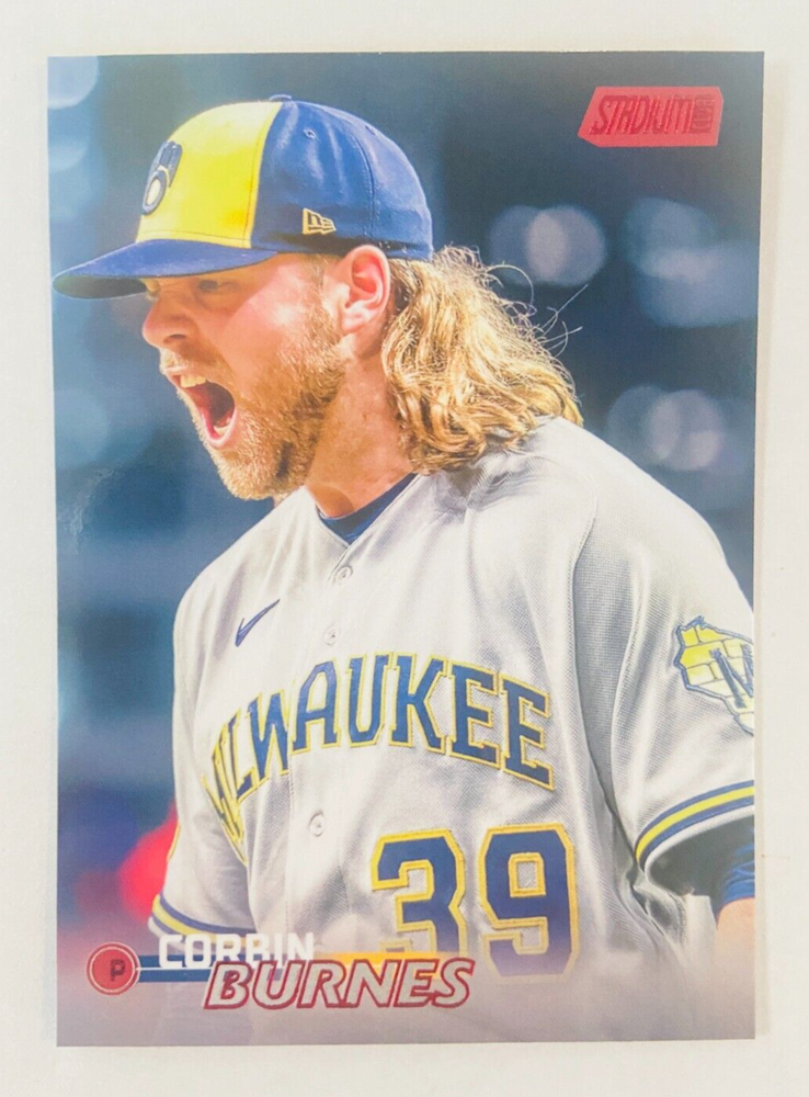 2023 Topps Stadium Club CORBIN BURNES Red Foil Parallel