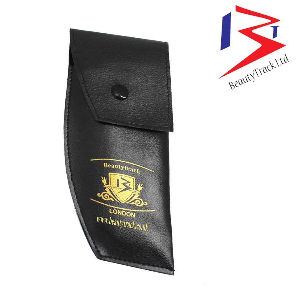 JAPANESE STAINLESS STEEL 6.0 INCHES SILVER BARBERS HAIRDRESSING SCISSORS + POUCH - Image 3 of 3