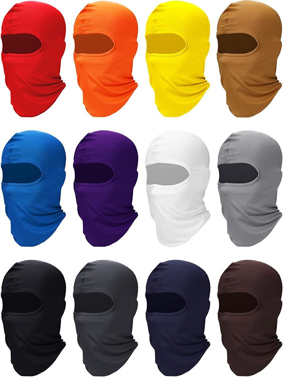 6 Pieces Balaclava Face Cover Breathable Long Neck Covers Summer Neck Protector For Men Sun Protection