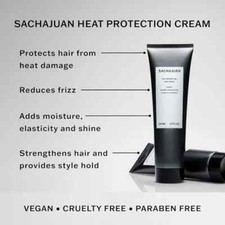 Sachajuan Heat Protection Hair Cream 150 ml 5.1 Oz New  Sealed