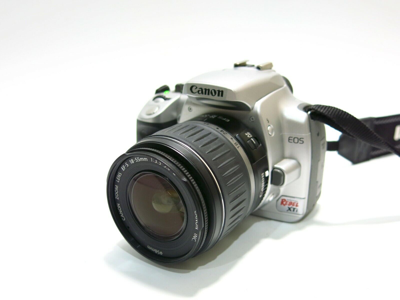 Excellent Canon EOS Rebel XTi 10.1 MP DSLR w/ 18-55mm lens Niska cena, wyprzedaż