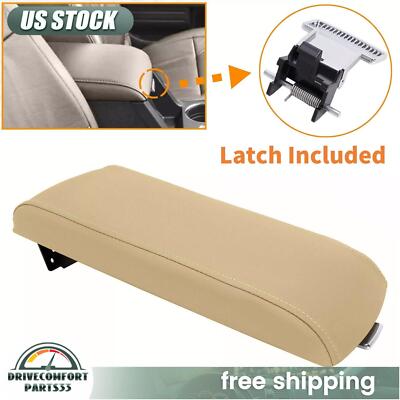 For 2013-19 Ford Flex Armrest Center Console Lid Cover #FA8Z-7406024-AB Beige