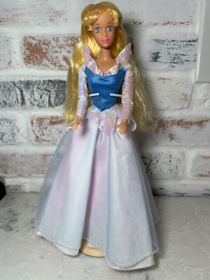 1990’s Aurora Sleeping Beauty Disney Mattel DISPLAY Barbie Doll  Dress