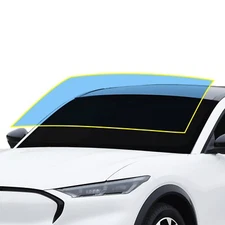 Pre Cut For Ford Mustang Mach-E 21+ Front Windshield Protection Clear Bra Film