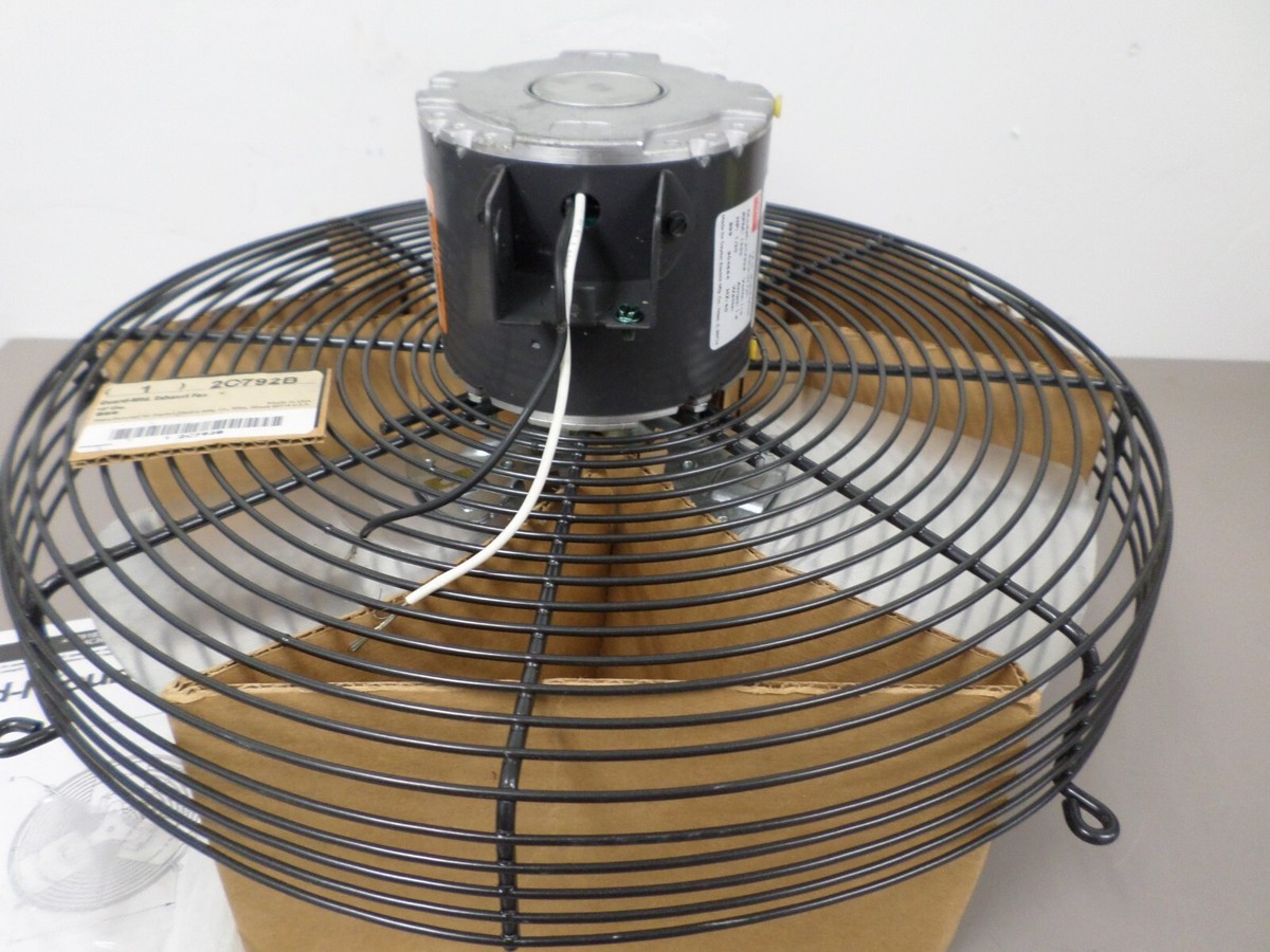 DAYTON 2C792B Guard-Mounted Exhaust Fan 115V 1.8A 16