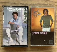 Lionel Richie - Lot of 2 CASSETTE TAPES - "Can't Slow Down"  "Lionel Richie"