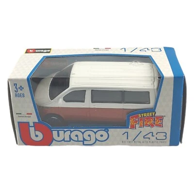 Bburago 30434 Street Fire 2020 Volkswagen T6 Transporter 1:43 Modellauto NEU&OVP