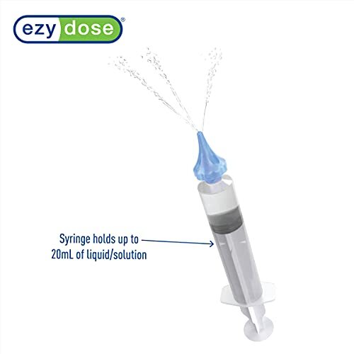EZY DOSE Ear Wax Removal Syringe TriStream Tip Prevents Ear Infections