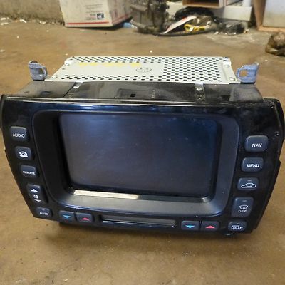 JAGUAR XJ8 VANDEN PLAS 2004-05-06-2009 GPS NAVIGATION SYSTEM SCREEN 2W9310E889AF