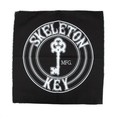 Skelett Schlüssel Patch Factory Dot Punk Patch 10'' GRATIS J&J'S STICKER + ABZEICHEN