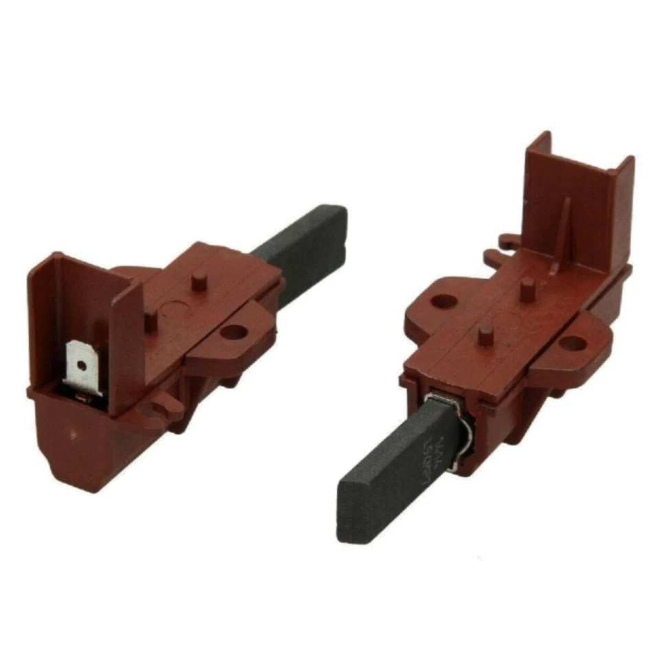 2 PEZZI CARBONCINI SPAZZOLE MOTORE ICE LAVATRICE ARISTON INDESIT C00196539 - Immagine 2 di 2