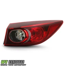 2014-2018 Mazda 3 Sedan Non-LED Outer Tail Light Lamp Replacemet Passenger Side