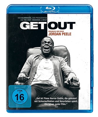 GET OUT-BLU-RAY (DANIEL KALUUYA, ALLISON WILLIAMS,...)   BLU-RAY NEU 