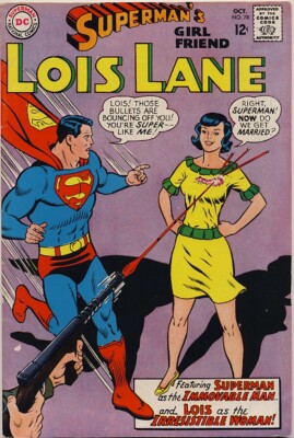SUPERMAN'S GIRL FRIEND LOIS LANE #78 1967 VF- Don-El SUPERMAN