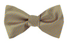 Men's 100 Silk Designer Self Tie Woven Bowtie- NWT