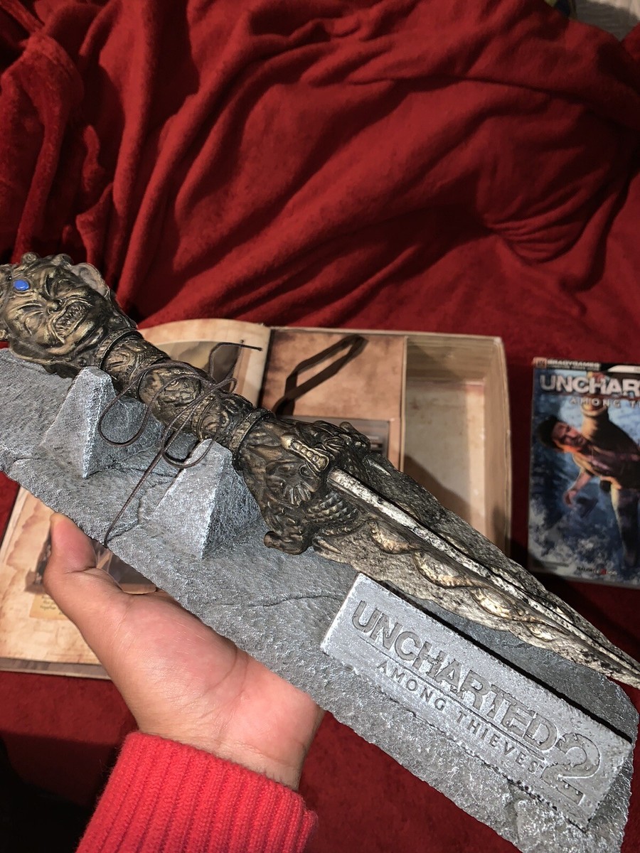 PS3 Uncharted 2 Among Thieves Fortune Hunter RARE PHURBA DAGGER