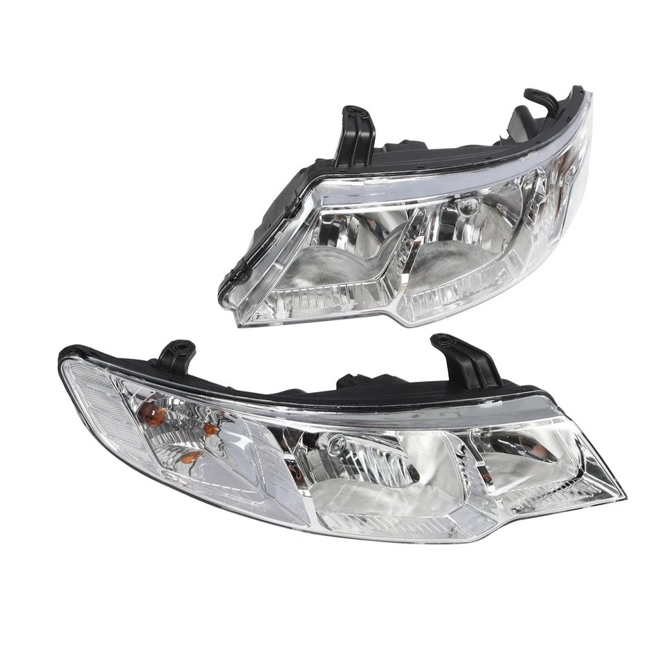1 Pair LED Headlights Clear Lens Headlamps LH+RH For 2010-2013 Kia Forte Koup - Image 4 of 4