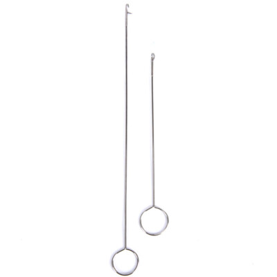 Stainless Steel Sewing Loop Turner Hook Needle Embroidery DIY Needlework TooO*D#