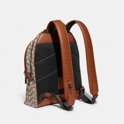 Coach X Tom Wesselmann Charter Backpack In Signature Textile 