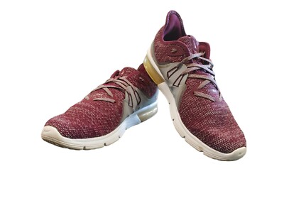 Nike AIR MAX SEQUENT 3 Women's Bordeaux/Element 908993-606 Athletic Running 9