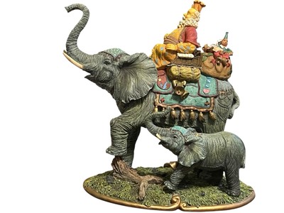 Santa's journey,  Santa's bumpy ride'' by Wong's Limited Edition Flaw