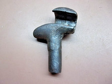 Antique Hand Forged Iron Hand Held Pipe Bender Tool 6 1/2" Long 3 Lbs. 8 Oz.