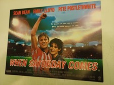 WHEN SAT COMES Movie Cinema Mini Quad Posters 16&rdquo; x 12&rdquo;  1996 Sean Bean