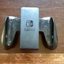 Nintendo Joy-Con Grip Controller Black Ergonomic Attachment for Switch