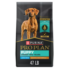 47LB Purina Pro Plan Development Large Breed Puppy Dry Dog Food - Chicken & Rice 1.49 per pound