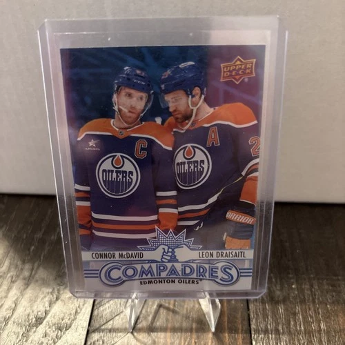 25-26 UD Series 1 Hockey Compadres CM-2 Connor McDavid/Leon Draisaitl