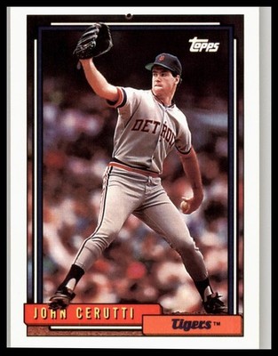1992 Topps #487 John Cerutti