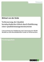 Verbesserung Der QualitäT Berufsschulischer Arbeit Durch EinfüHrung Eines Qualit