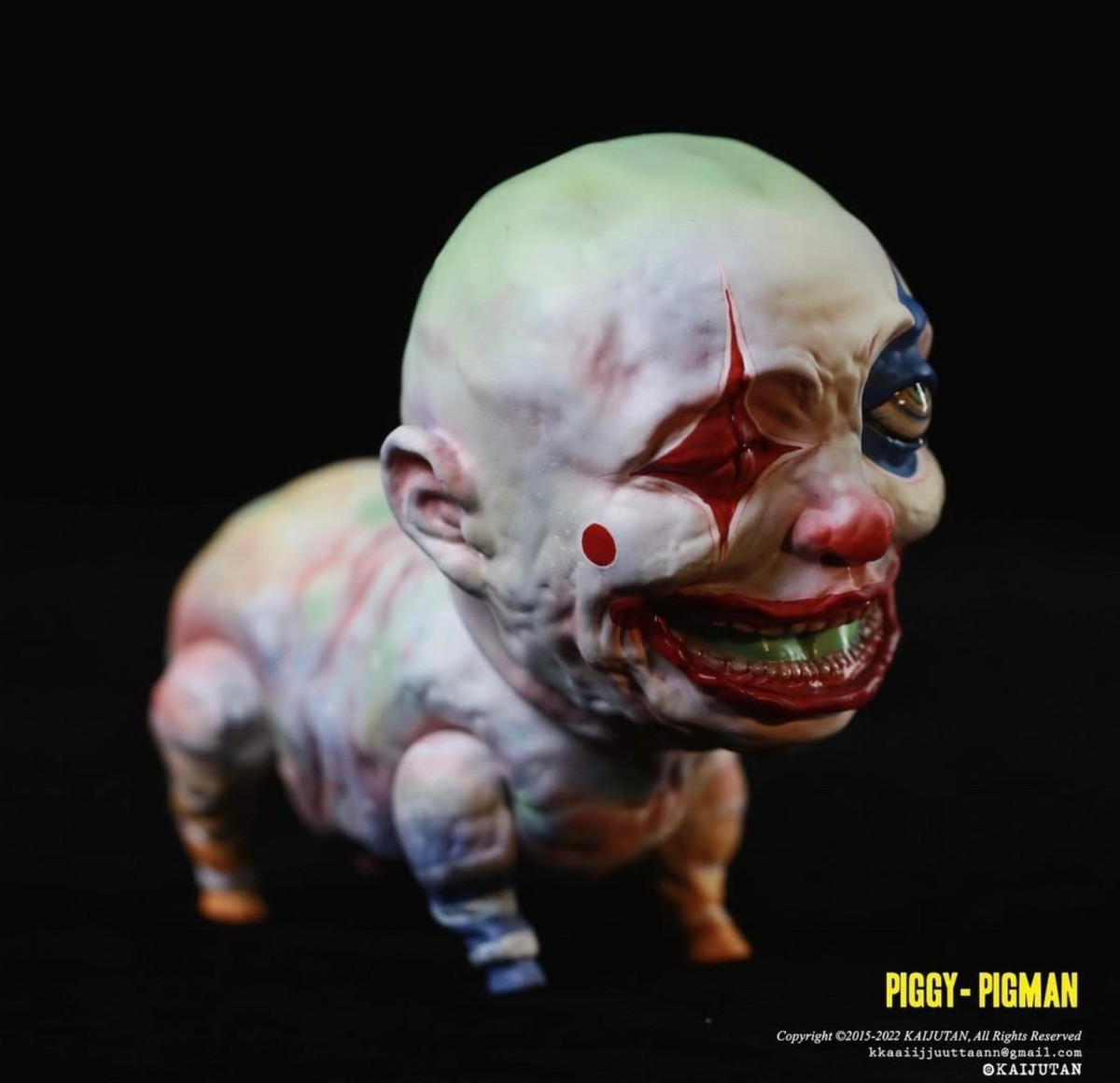 kaijutan PIGGYPIGMAN 人面豚 インディーズソフビ Yahoo!オークション