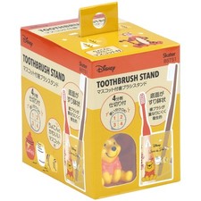 Winnie the Pooh Piglet Tigger Disney Toothbrush stand with mascot Japan New F/S