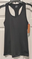 C9 Champion Advanced Women's Black Racerback Fitted Tank Top NWT Size Medium