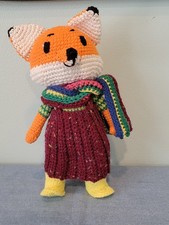 12" Fox Amigurumi Doll Plush Toy