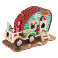 Gardigo Vogelhaus Wohnwagen Nistkasten Futterhaus Vogelvilla Brutkasten