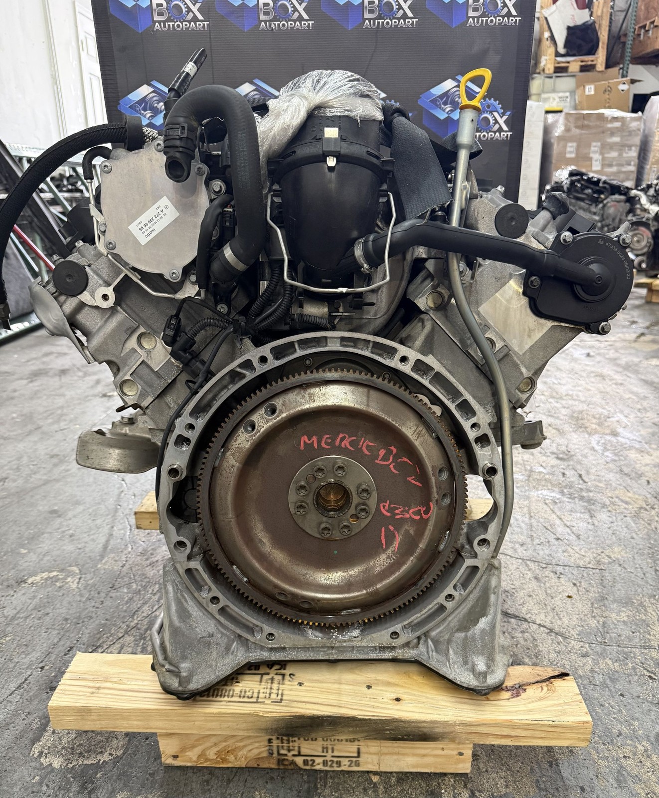 2010-2011 MERCEDES C-CLASS C300 204 Engine Motor 3.0L OEM