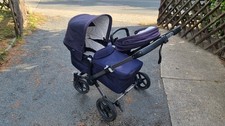 Bugaboo Donkey 5 Navi Blue Duo Zwillinge / Geschwister