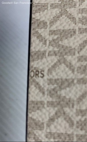 Michael Kors Black Gold Leather Adjustable Rectangle Dress Mens Belt - Bild 5 von 5