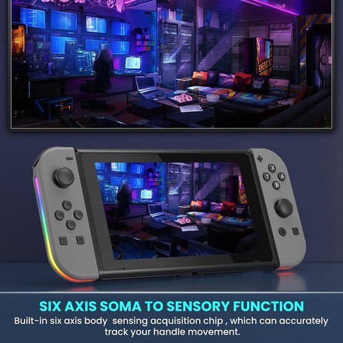 Juego de 2 mandos Joy Con para Nintendo Switch - gamepad inalámbrico izquierdo y derecho - Imagen 233 de 336
