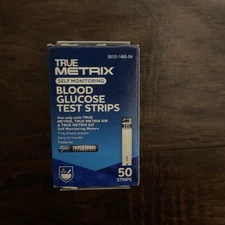 True Metrix Blood Glucose Test Strips - 50 Count - Exp 09/17/2026